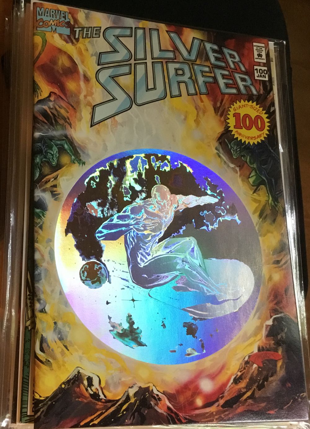 The Silver Surfer - Marvel Comics (100 - Jan 1995) comic book collectible [Barcode 75960602664710021] - Main Image 4