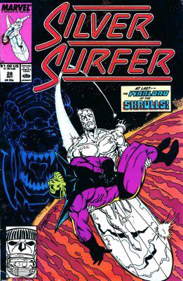 Silver Surfer (1987) Vol. 3 - Marvel Comics (28 - Oct 1989) comic book collectible - Main Image 1