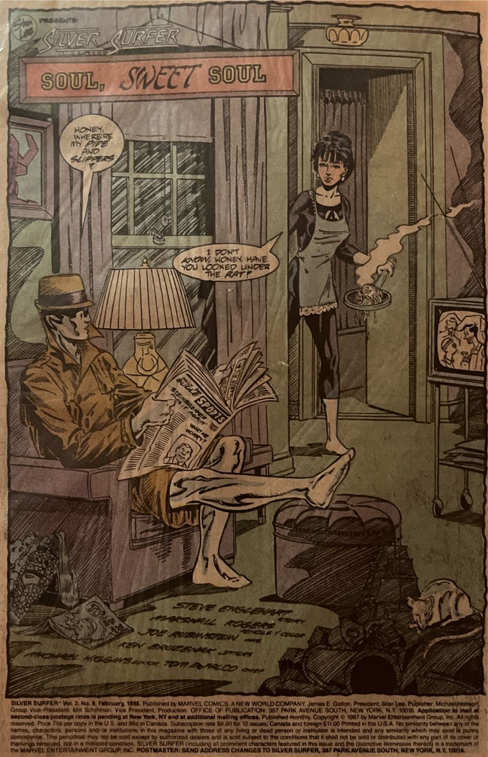 Silver Surfer - Marvel Comics Group (8) comic book collectible [Barcode 000000000] - Main Image 2