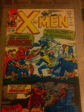 Marvel Milestone Edition: First Battle Mighty Avengers & Uncanny X-Men - Marvel (9 - Apr 1965) comic book collectible [Barcode 759606025770] - Main Image 1