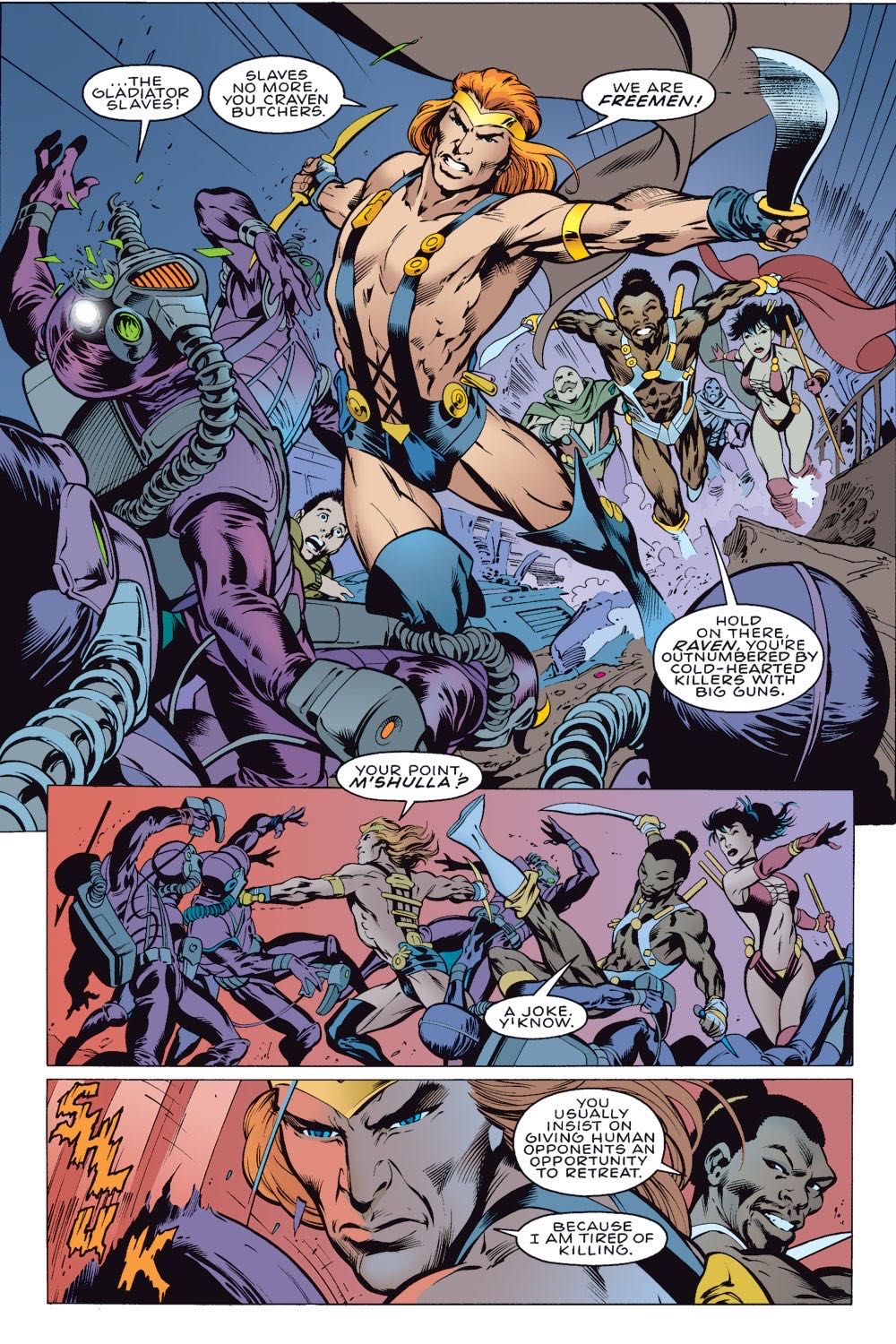 Killraven (Series 1) - Marvel Comics (1 - Dec 2002) comic book collectible [Barcode 759606053650] - Main Image 3