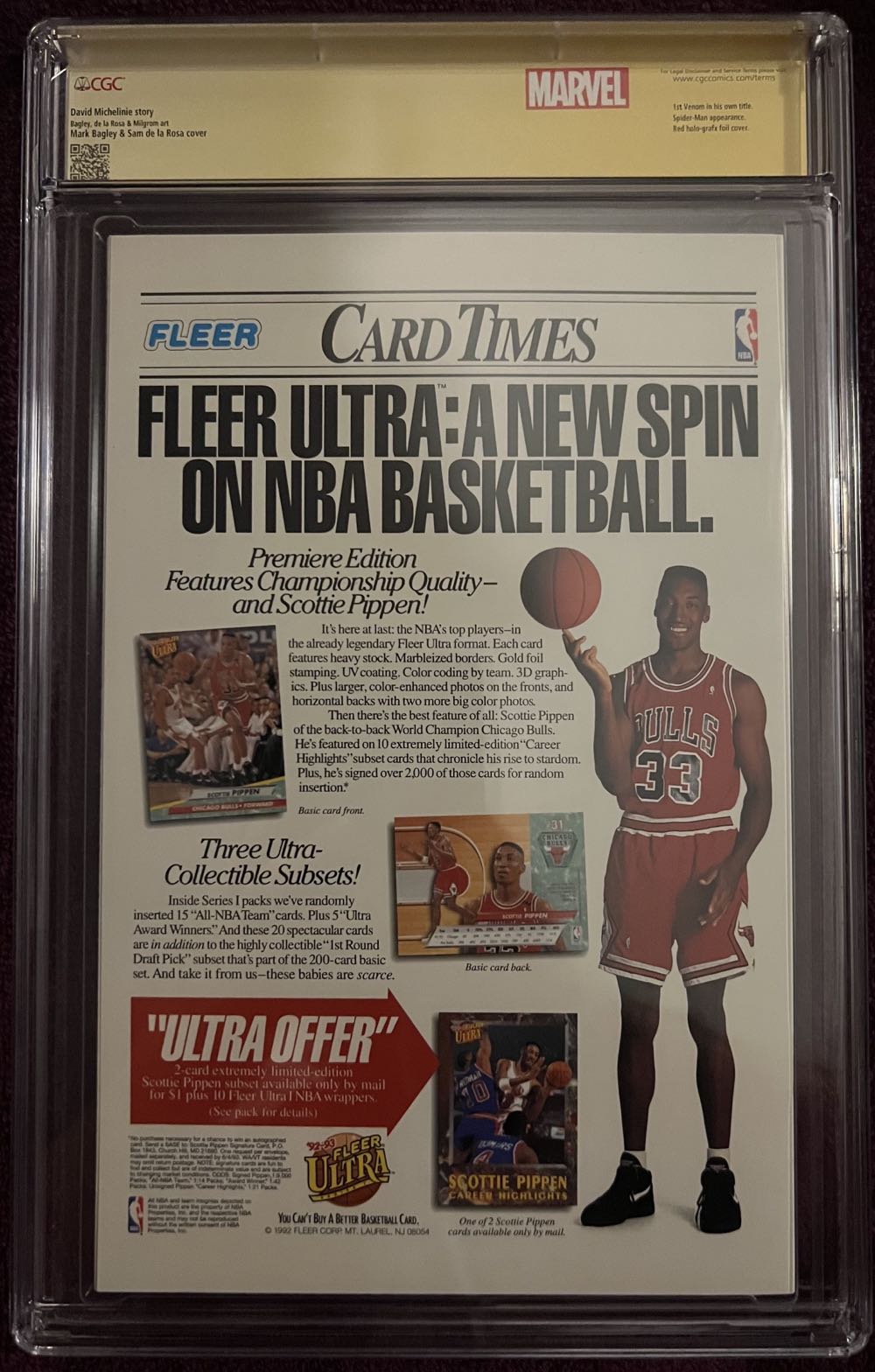 Venom: Lethal Protector - Marvel Comics (1 - Feb 1993) comic book collectible [Barcode 071486012023] - Main Image 3