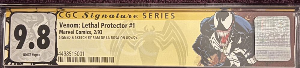 Venom: Lethal Protector - Marvel Comics (1 - Feb 1993) comic book collectible [Barcode 071486012023] - Main Image 4