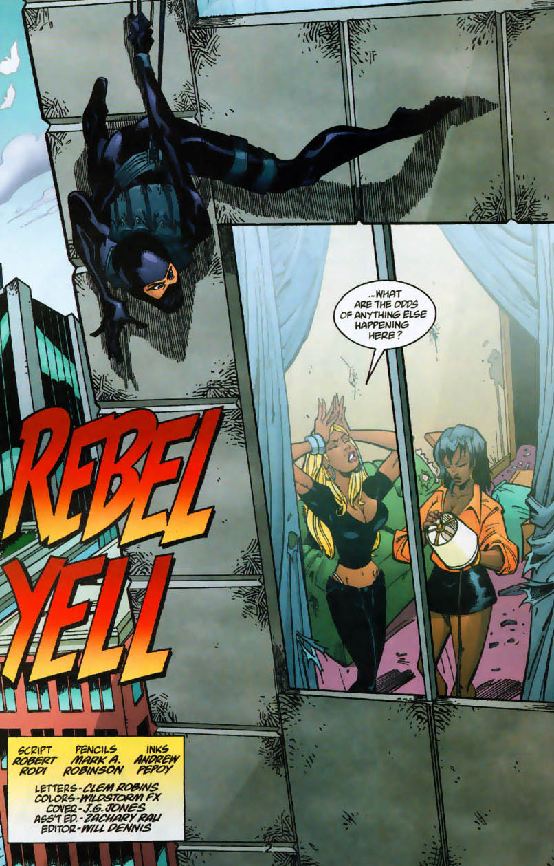 Codename: Knockout - DC Comics/Vertigo (4 - Oct 2001) comic book collectible [Barcode 761941225364] - Main Image 2