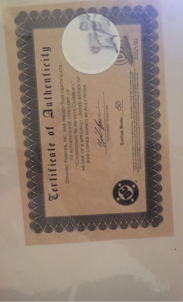 Countdown To Infinite Crisis  (1) comic book collectible [Barcode 6194124903] - Main Image 2