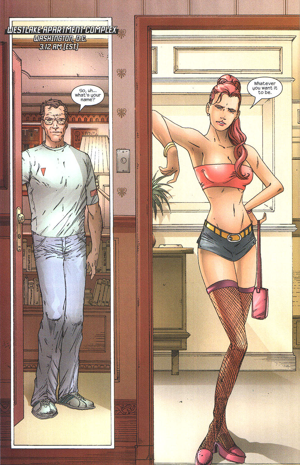 Mystique - Marvel Comics (1 - Jun 2003) comic book collectible [Barcode 759606054312] - Main Image 4