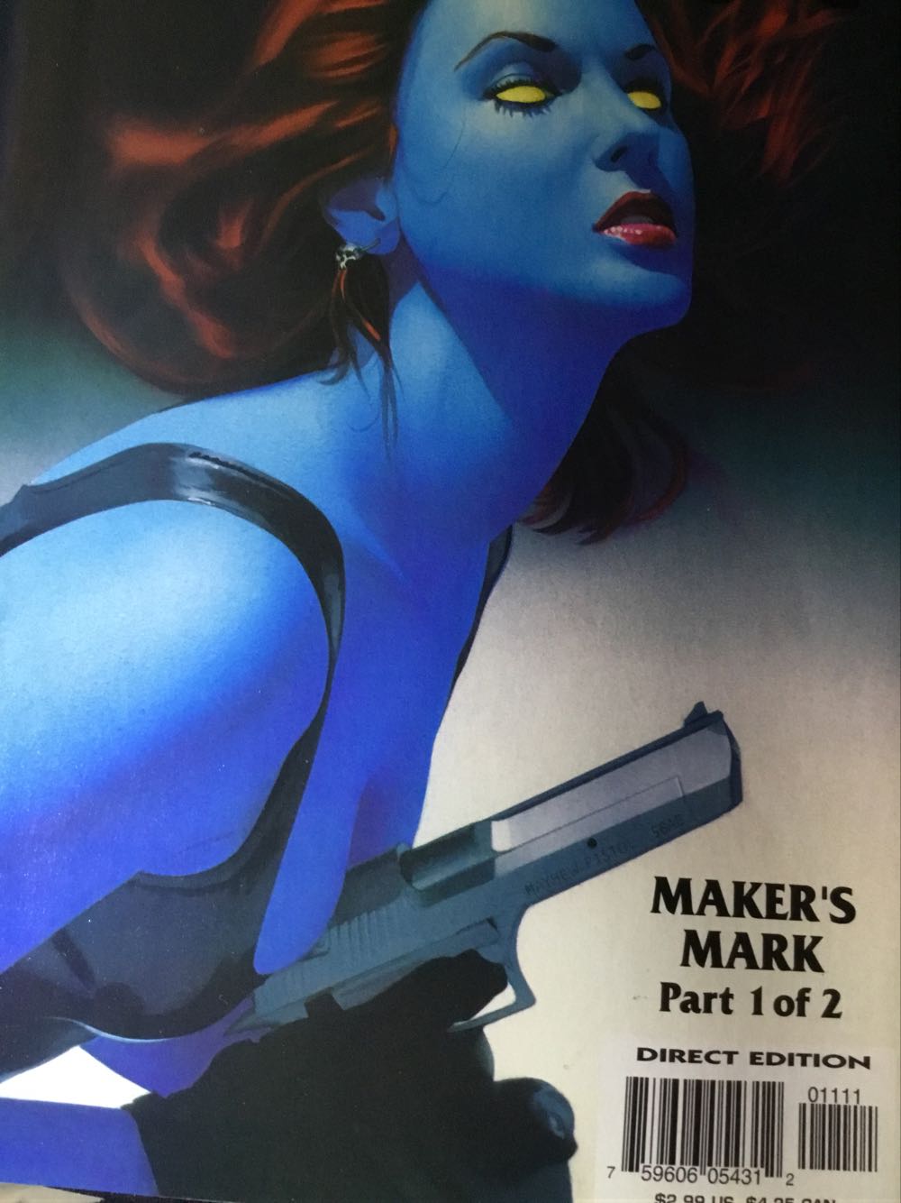 Mystique - Marvel Comic (11 - Apr 2004) comic book collectible [Barcode 759606054312] - Main Image 2