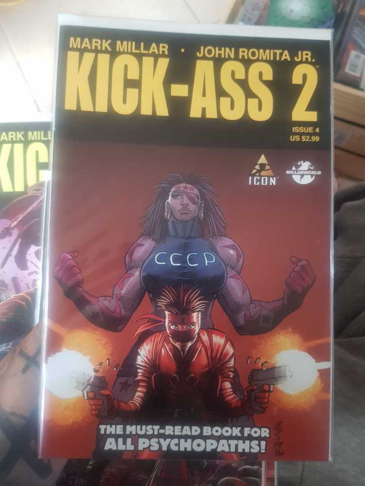 Kick-Ass 2 - Icon (4 - Nov 2011) comic book collectible [Barcode 759606074099] - Main Image 2