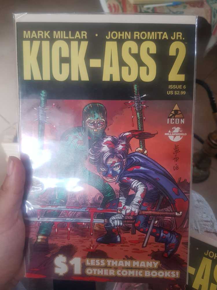 Kick-Ass 2 - Marvel (Icon) (6 - Feb 2012) comic book collectible [Barcode 75960607409900611] - Main Image 2