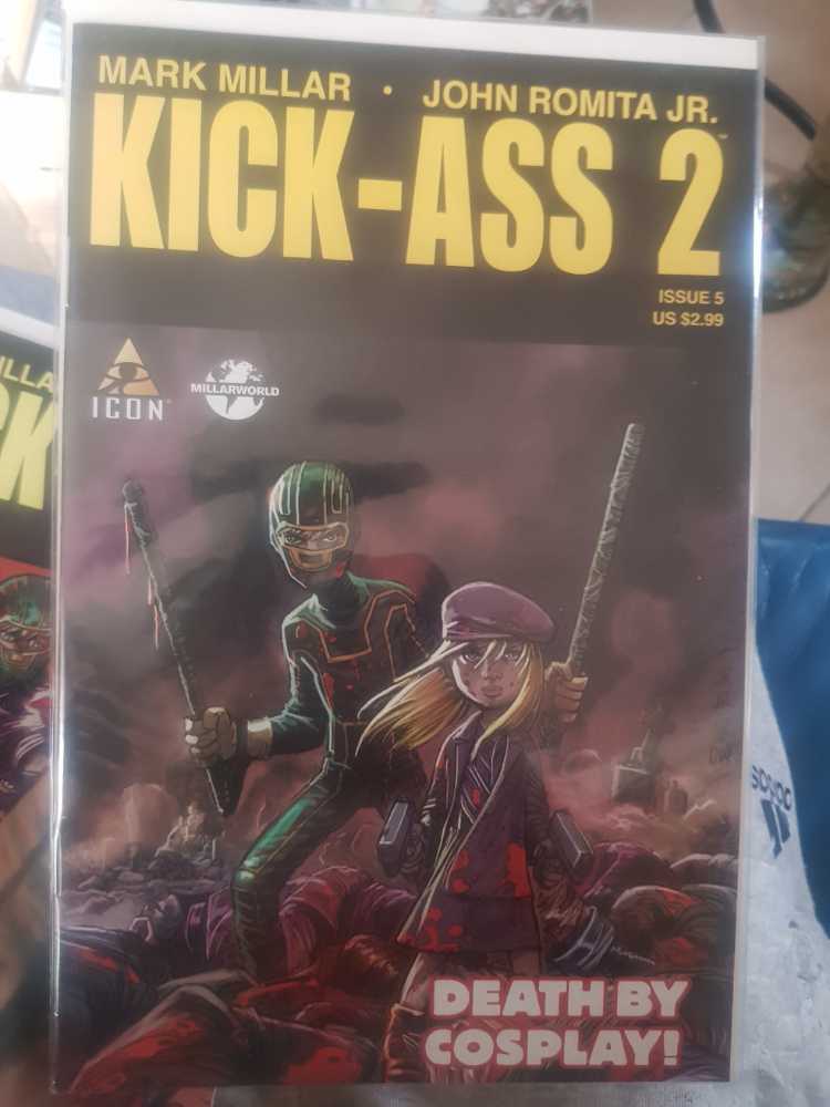 Kick-Ass 2 - Marvel (Icon) (5 - Jan 2012) comic book collectible [Barcode 75960607409900511] - Main Image 2