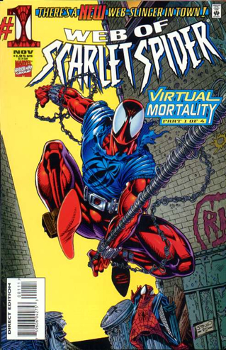 Web Of Scarlet Spider - Marvel Spider-Man Group (1 - Nov 1995) comic book collectible [Barcode 75960604275300211] - Main Image 1