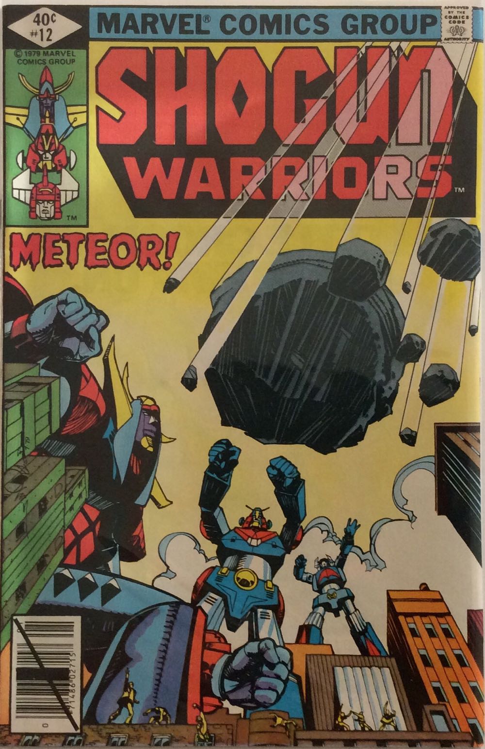 Shogun Warriors - Marvel (12 - Jan 1980) comic book collectible [Barcode 071486027157] - Main Image 2