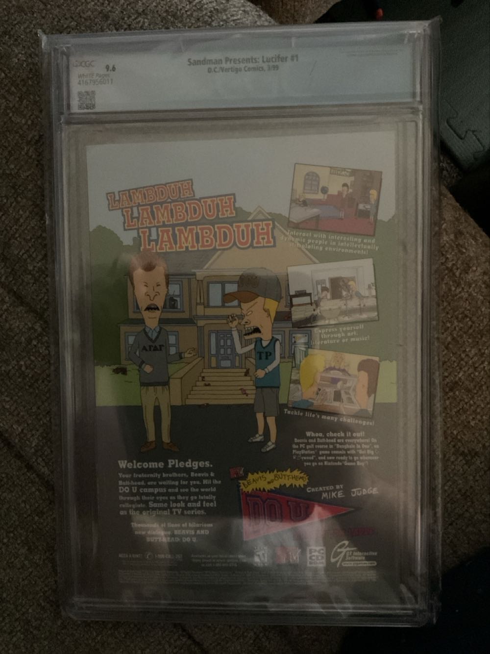 Lucifer - DC - Vertigo (1 - Mar 1999) comic book collectible [Barcode 761941214948] - Main Image 2