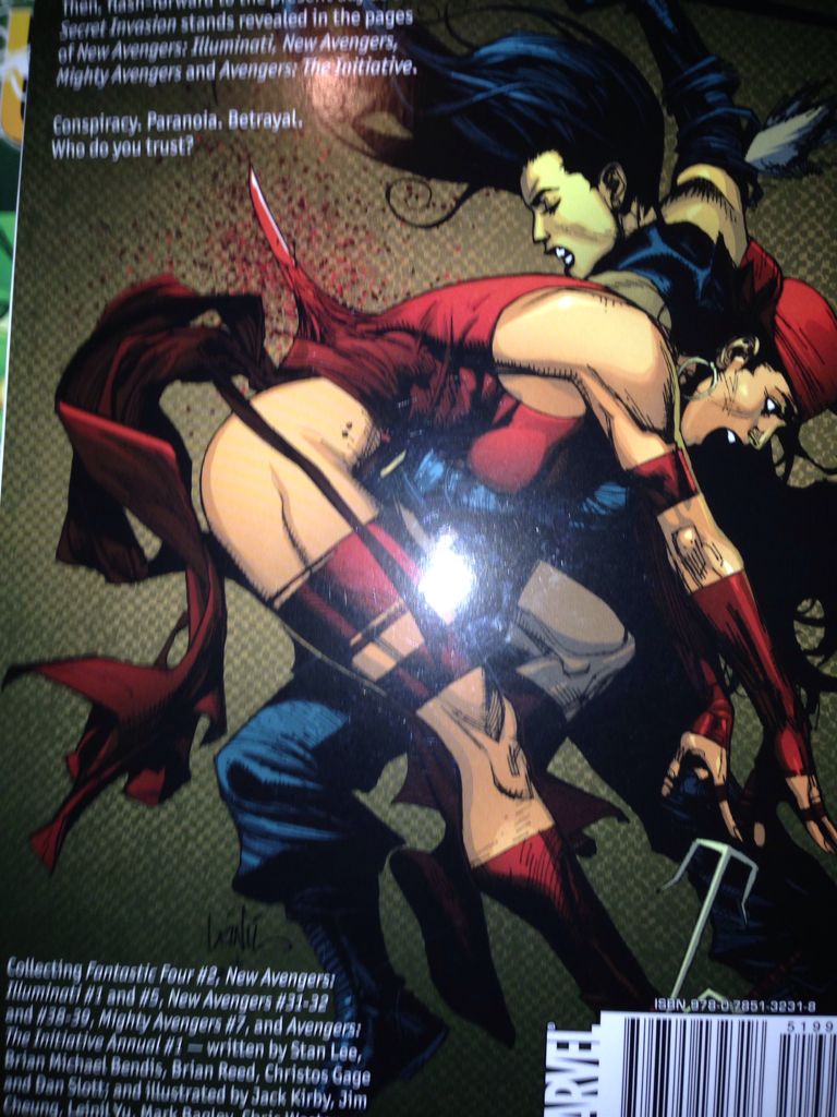 Secret Invasion The Infiltration - Marvel (1) comic book collectible [Barcode 9780785132318] - Main Image 2