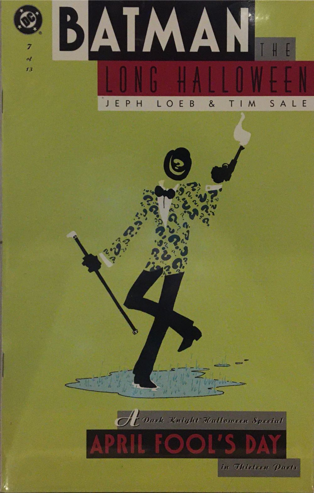 Batman: The Long Halloween - DC Comics (7 - Jun 1997) comic book collectible [Barcode 76194120852700711] - Main Image 2