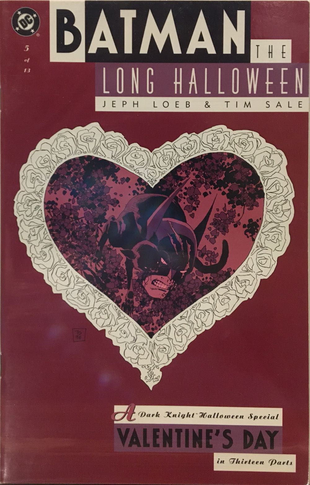 Batman: The Long Halloween - DC (Detective Comics) (5 - Apr 1997) comic book collectible [Barcode 76194120852700511] - Main Image 2