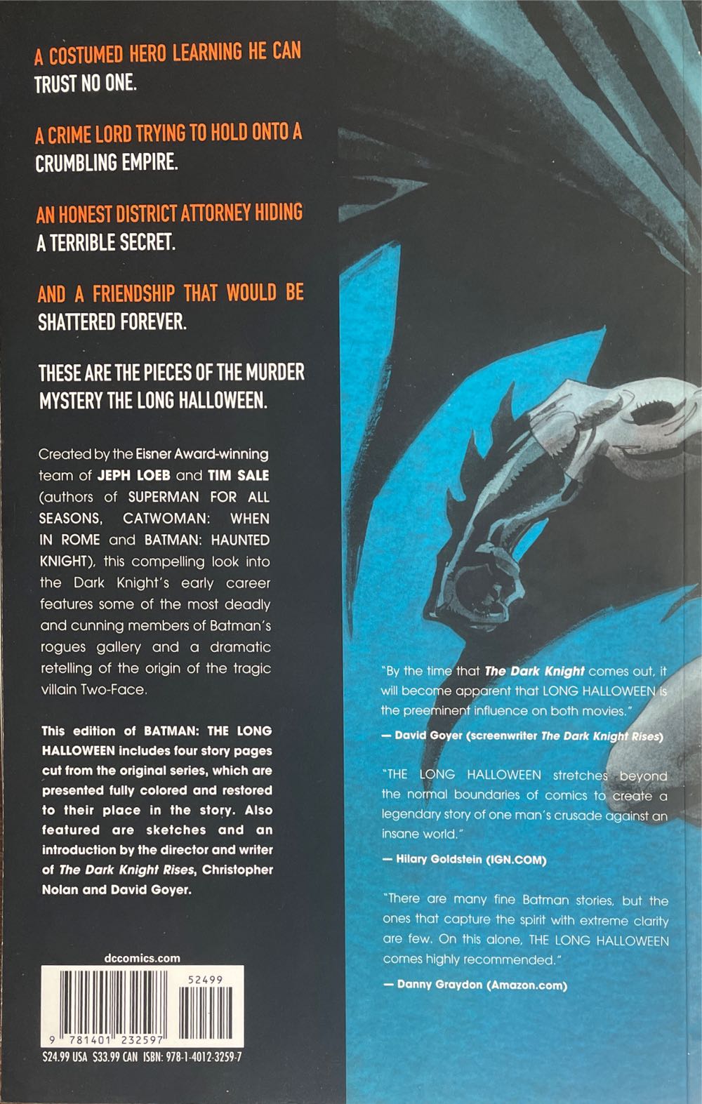 Batman: The Long Halloween - DC Comics (1 - 10/2021) comic book collectible [Barcode 9781401232597] - Main Image 3