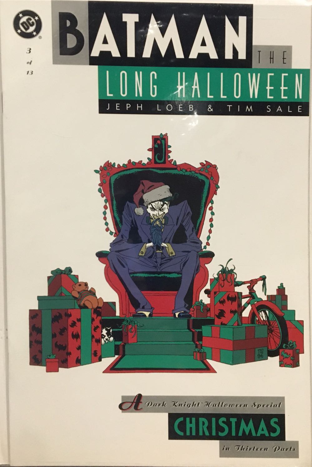 Batman: The Long Halloween - DC Comics (3 - Feb 1997) comic book collectible [Barcode 761941208527] - Main Image 2