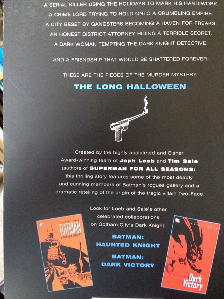 Batman: The Long Halloween - DC Comics (113 - Oct 2013) comic book collectible [Barcode 13270919] - Main Image 2