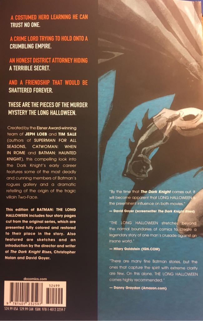 Batman: The Long Halloween - DC Comics (1 - Oct 2011) comic book collectible - Main Image 2