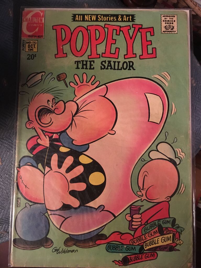 Popeye The Sailor  (110) comic book collectible [Barcode 033500900693] - Main Image 1
