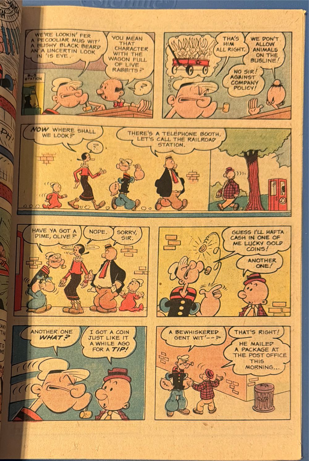 Popeye The Sailor  (148) comic book collectible [Barcode 033500900693] - Main Image 4