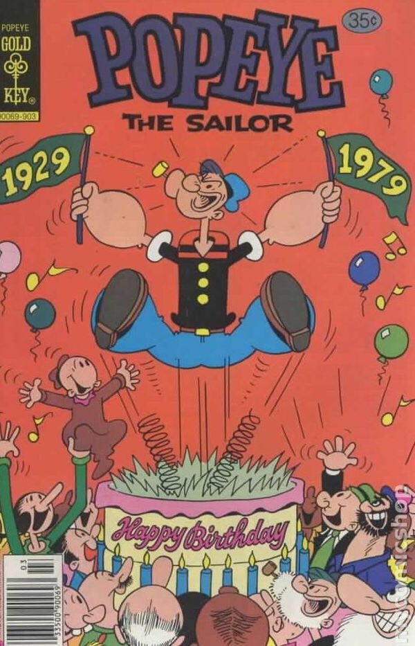 Popeye The Sailor  (144) comic book collectible [Barcode 033500900693] - Main Image 1