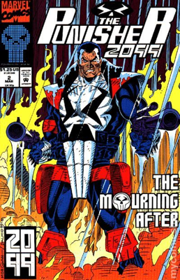 Punisher 2099 - Marvel Comics (2) comic book collectible [Barcode 759606011599] - Main Image 1
