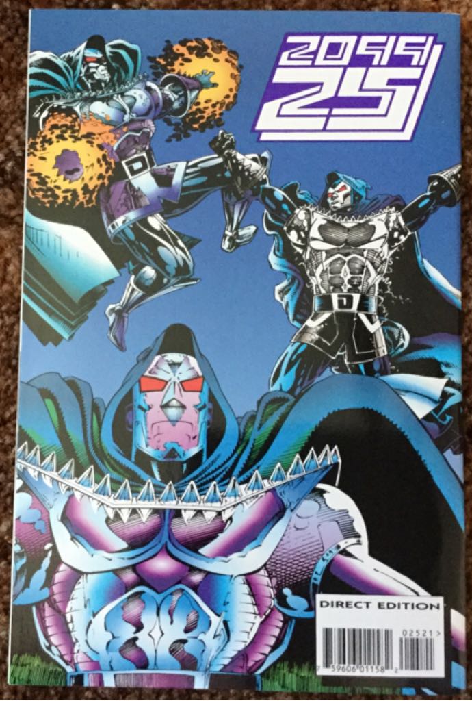 Doom 2099 - Marvel Comics (25 - Jan 1995) comic book collectible [Barcode 759606011582] - Main Image 2