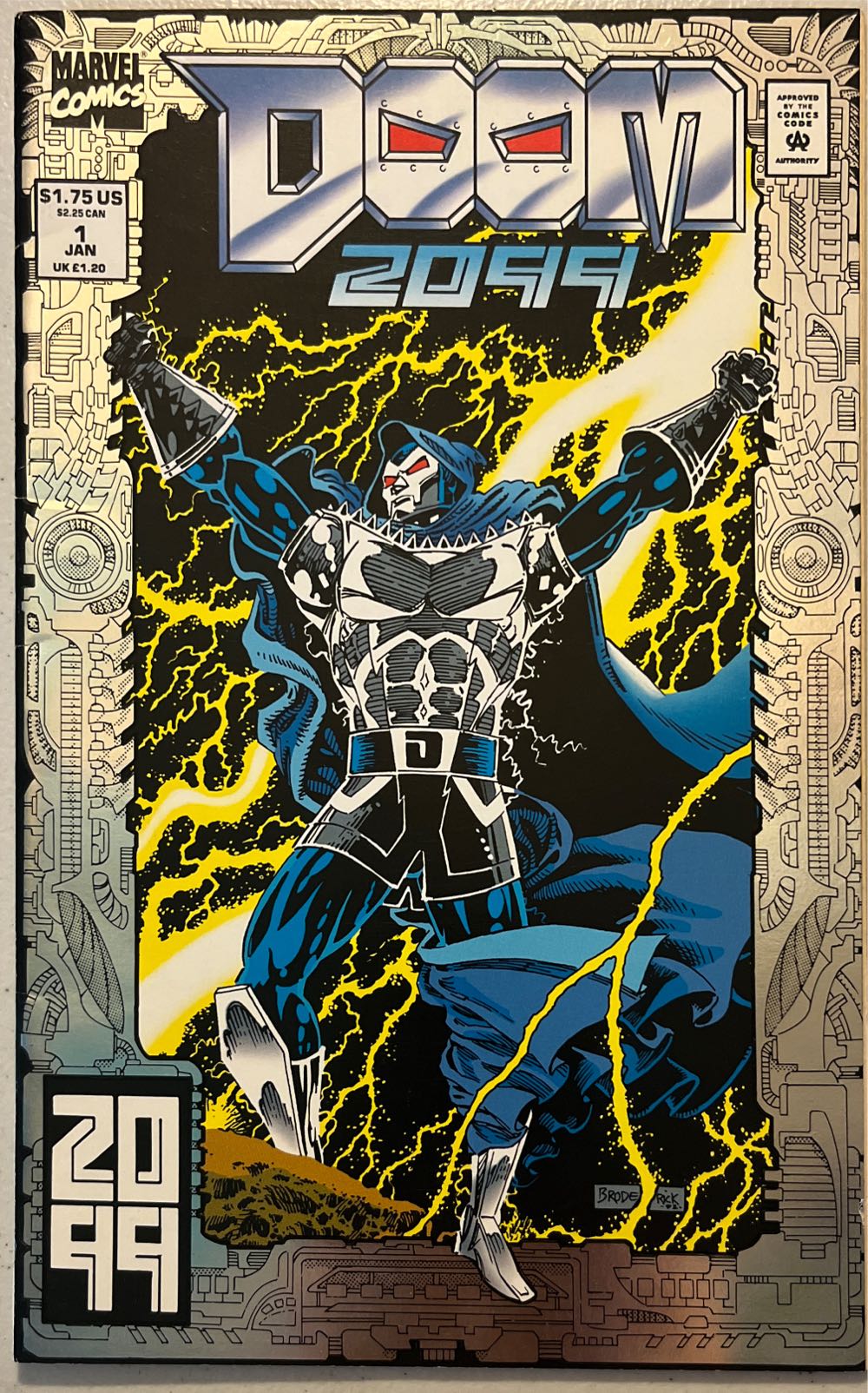 Doom 2099 - Marvel (1 - Jan 1993) comic book collectible [Barcode 071486011583] - Main Image 3