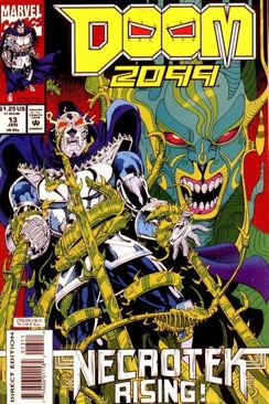Doom 2099 - Marvel Comics (13 - Jan 1994) comic book collectible [Barcode 009281011583] - Main Image 1