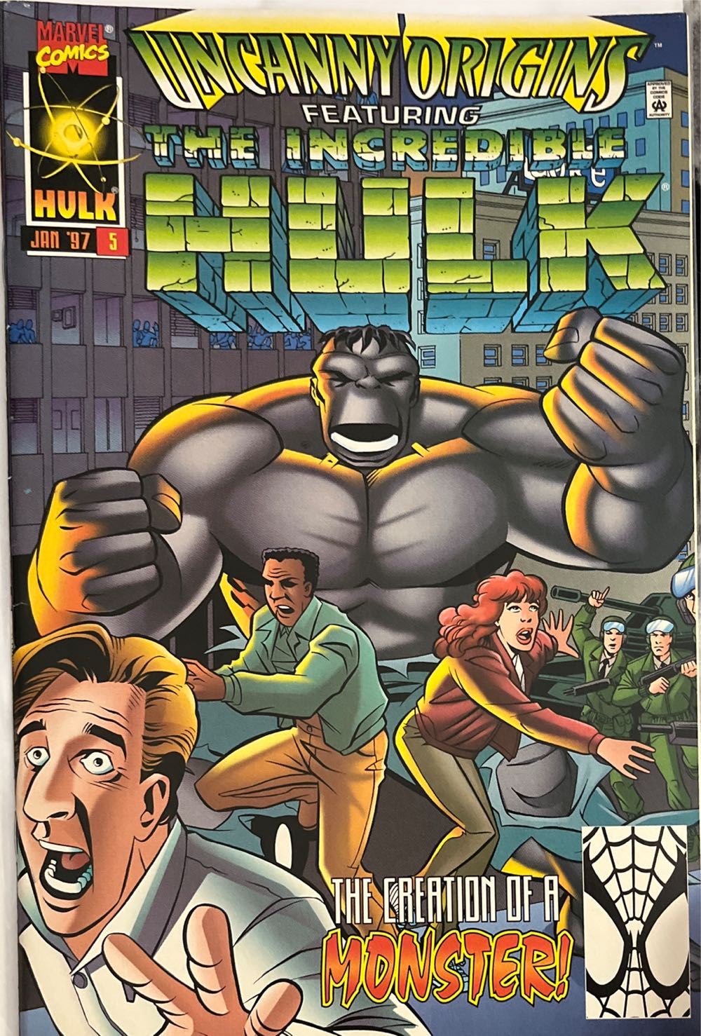 Untold Tales Of Spider-Man - Marvel (17 - Jan 1997) comic book collectible [Barcode 759606042555] - Main Image 2