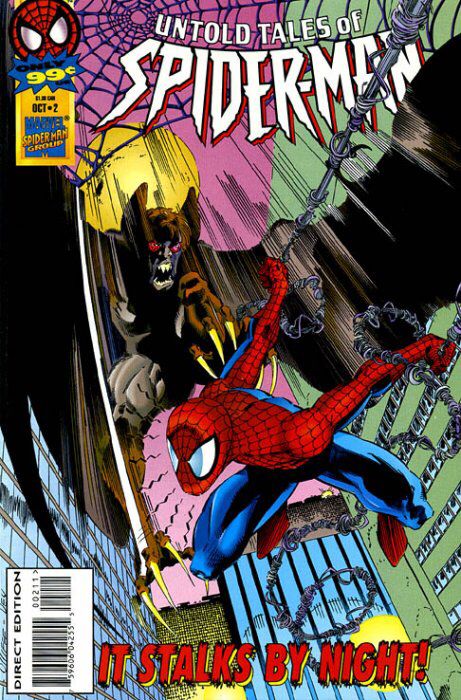 Untold Tales Of Spider-Man - Marvel (2 - Oct 1995) comic book collectible [Barcode 759606042555] - Main Image 1
