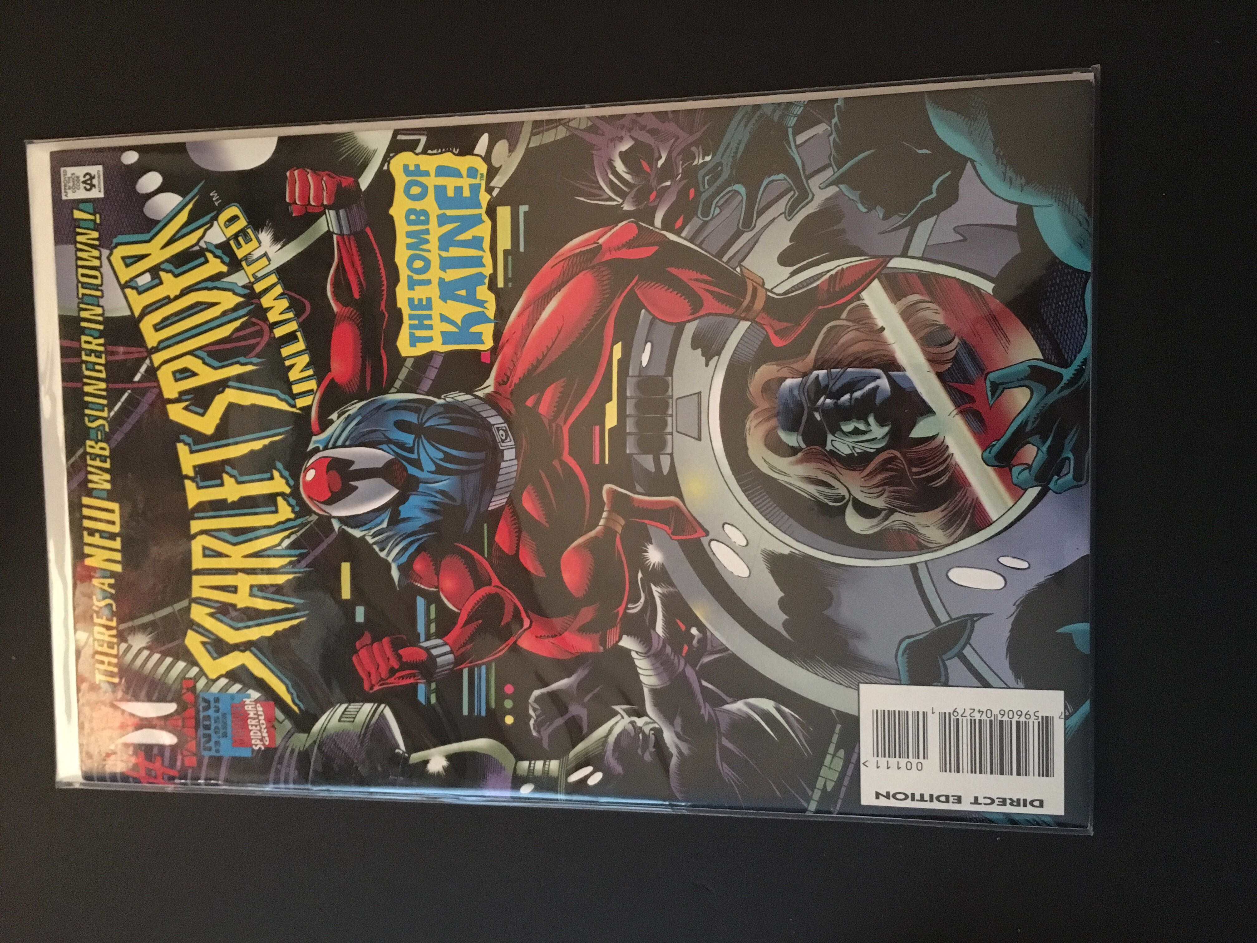 Scarlet Spider Unlimited - Marvel Comics (1 - Nov 1995) comic book collectible [Barcode 759606042791] - Main Image 2