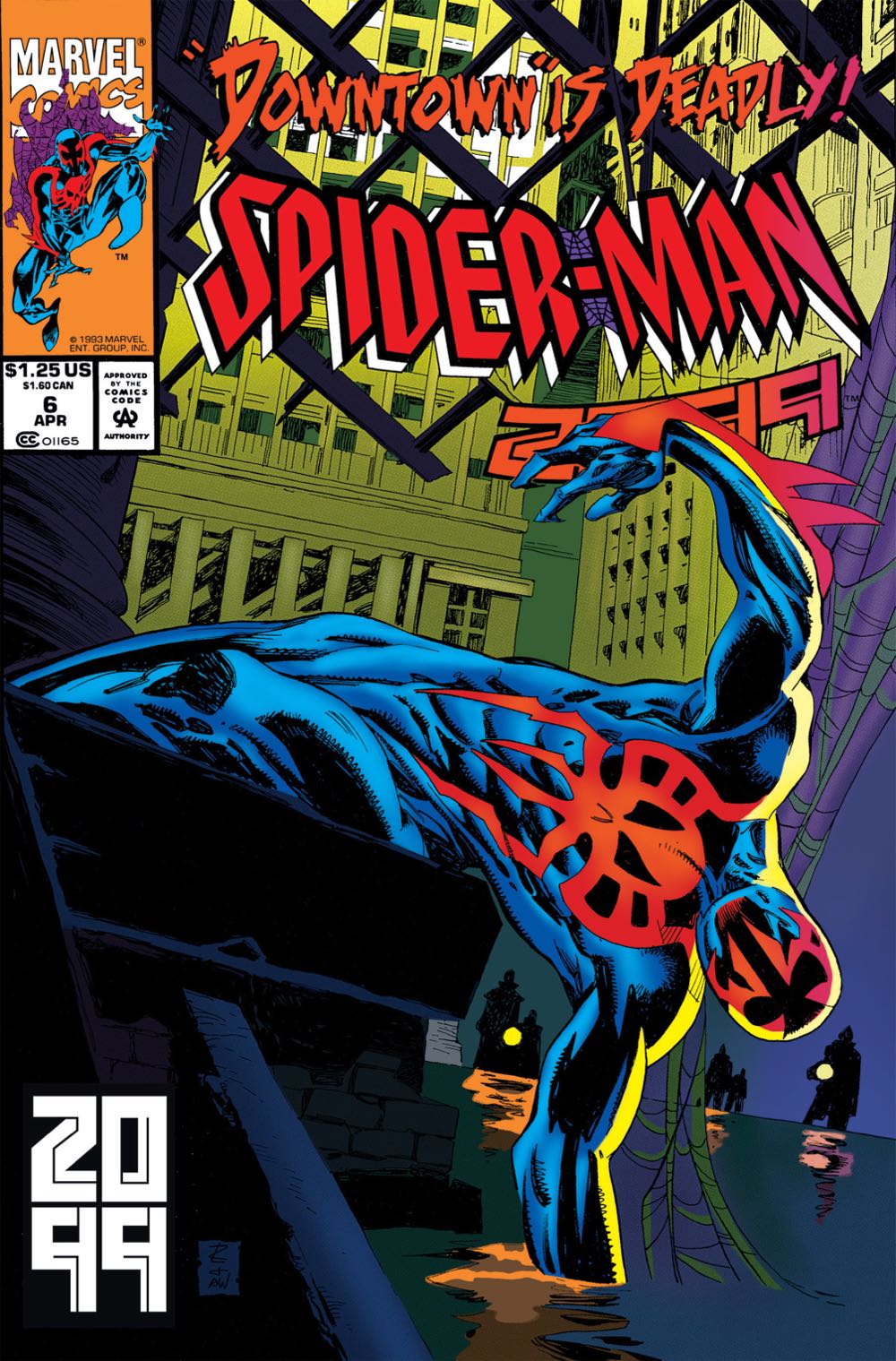 Spider-Man 2099 - Marvel Comics (5 - Mar 1993) comic book collectible [Barcode 009281011651] - Main Image 2