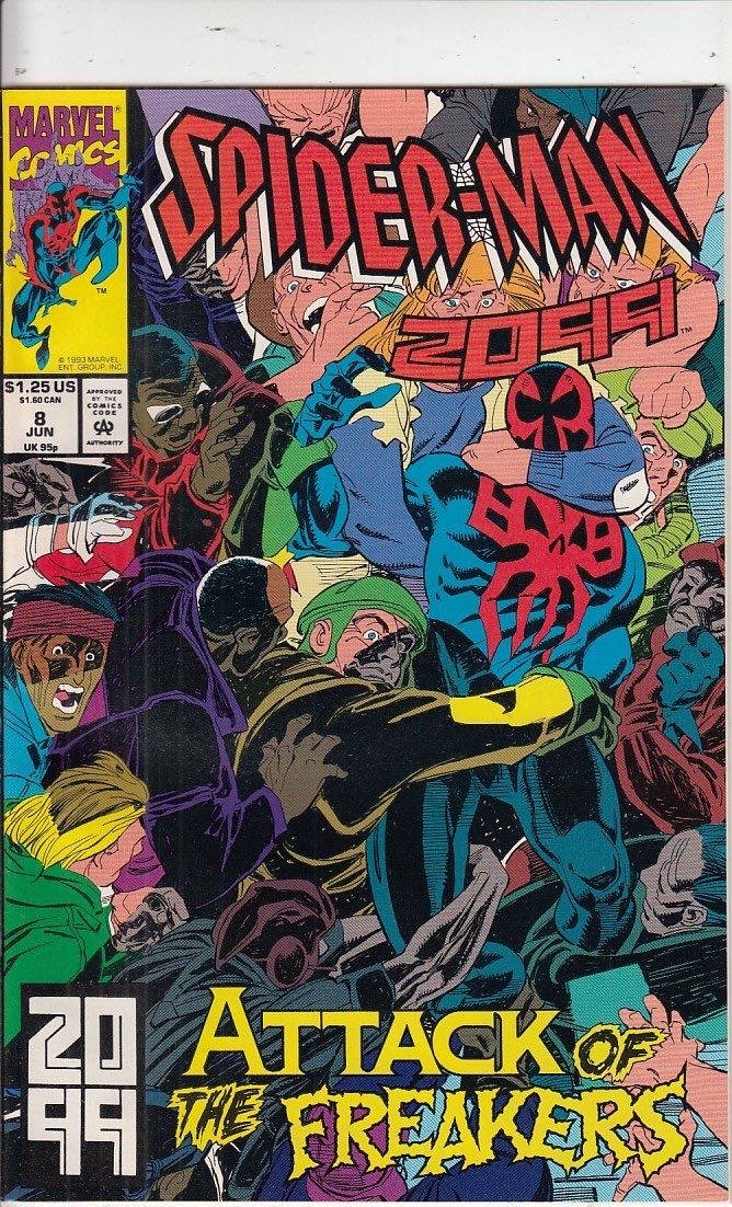 Spider-Man 2099 - Marvel Comics (5 - Mar 1993) comic book collectible [Barcode 009281011651] - Main Image 4
