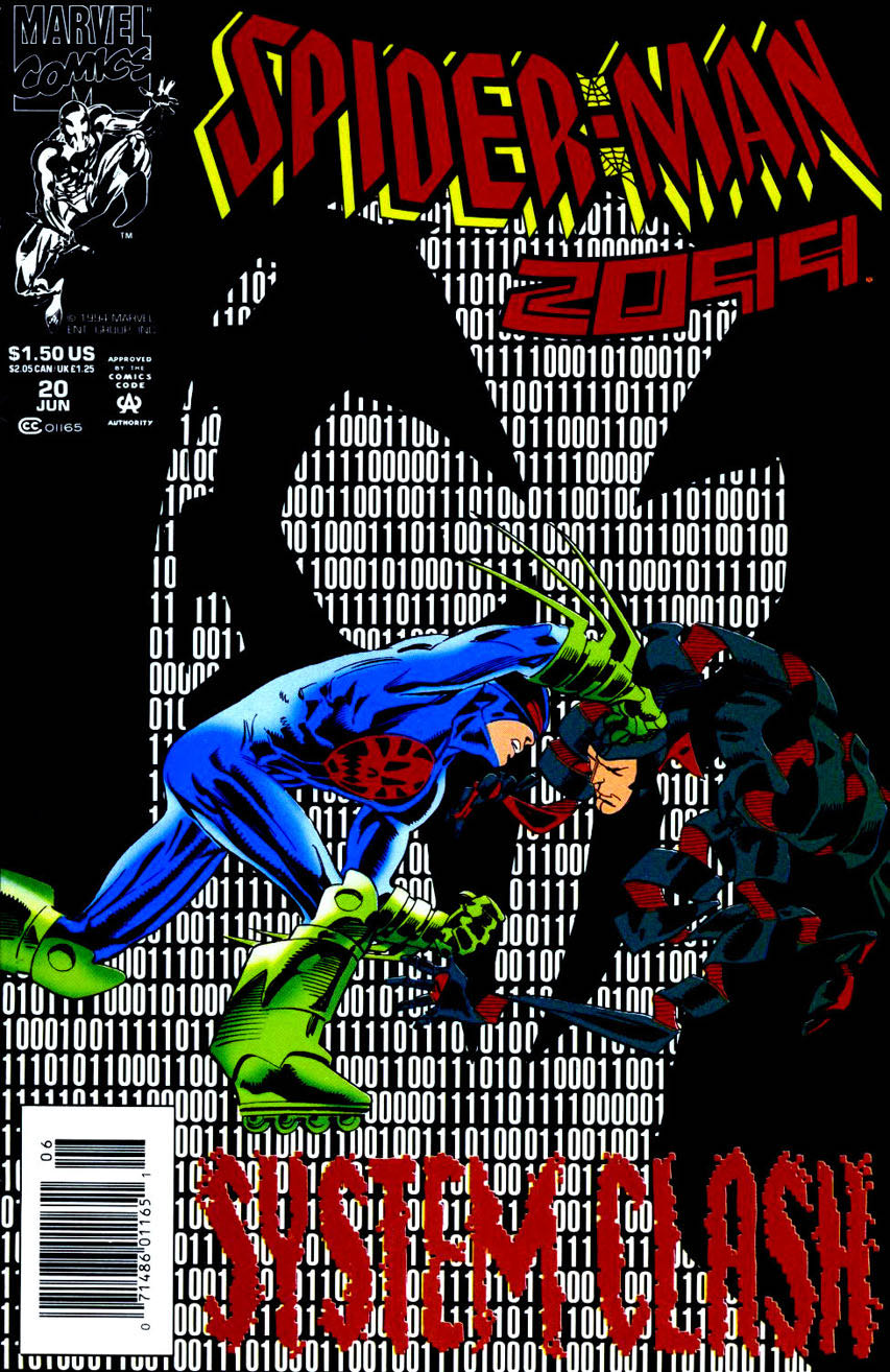 Spider-man 2099 - Marvel Comics (19-22 - May 1994) comic book collectible [Barcode 071486011651] - Main Image 2