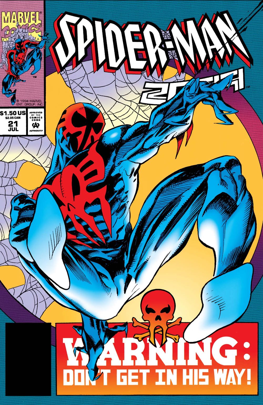 Spider-man 2099 - Marvel Comics (19-22 - May 1994) comic book collectible [Barcode 071486011651] - Main Image 3