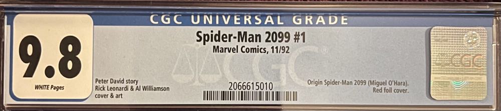 Spider-Man 2099 1 - Marvel Comics SPIDER-MAN 2099* (1 - Nov 1992) comic book collectible - Main Image 3