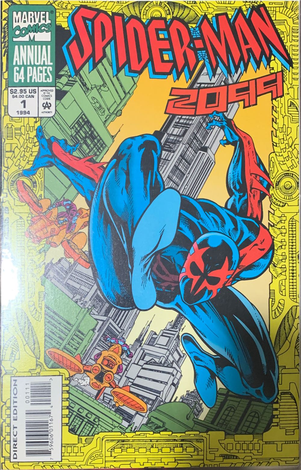 Spider-Man 2099 Annual - Marvel Comics SPIDER-MAN 2099* (1 - May 1994) comic book collectible [Barcode 75960601167400111] - Main Image 3