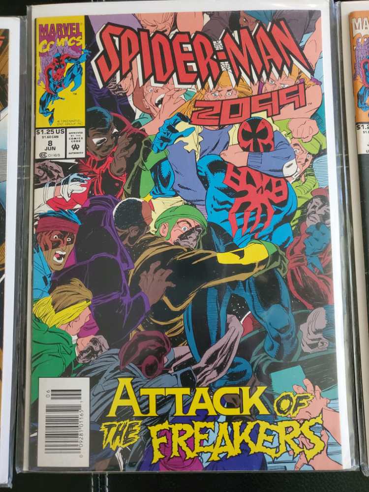 Spider-Man 2099 - Marvel (8 - Jun 1993) comic book collectible [Barcode 00928101165106] - Main Image 2