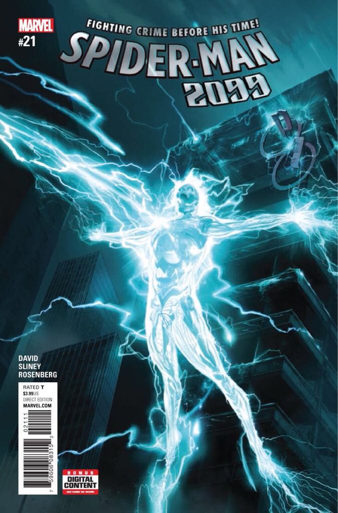 Spider-Man 2099 - Marvel Comics (21 - May 2017) comic book collectible [Barcode 75960608315202111] - Main Image 1