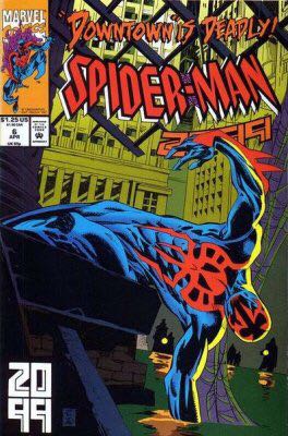 Spider-Man 2099 (6) - Marvel Comics (6 - Apr 1993) comic book collectible [Barcode 009281011651] - Main Image 1