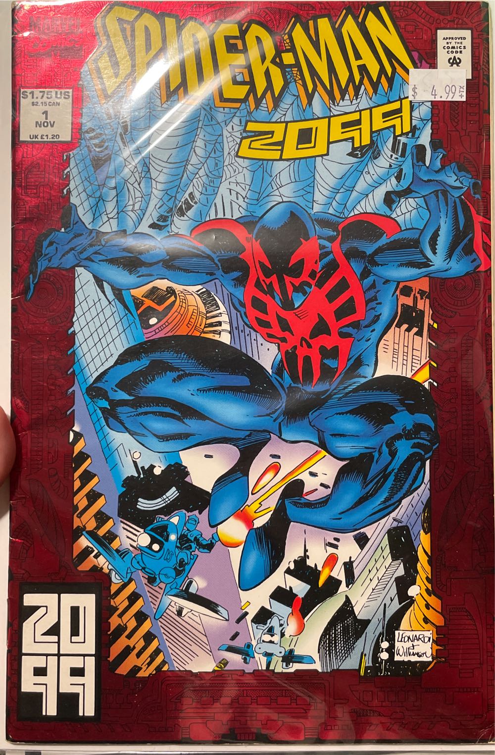 Spider-man 2099  comic book collectible - Main Image 2