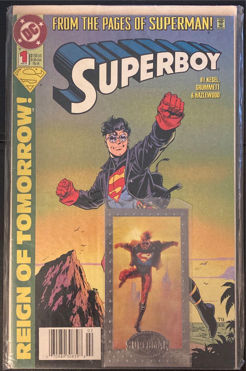 Superboy - DC Comics (1 - Feb 1994) comic book collectible [Barcode 761941201276] - Main Image 3