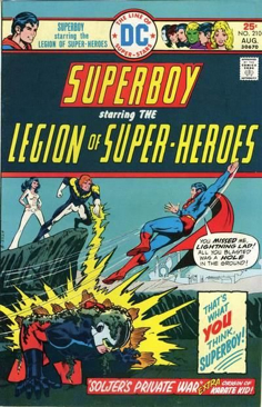 Superboy and the Legion Of Super-Heroes - DC (Detective Comics) (210 - Aug 1975) comic book collectible [Barcode 761941296630] - Main Image 1