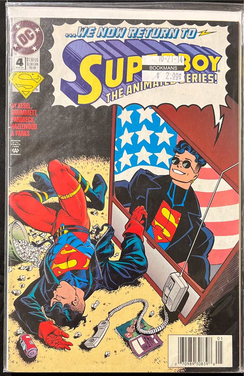 Superboy - DC Comics (4 - 05/1994) comic book collectible [Barcode 761941296630] - Main Image 2