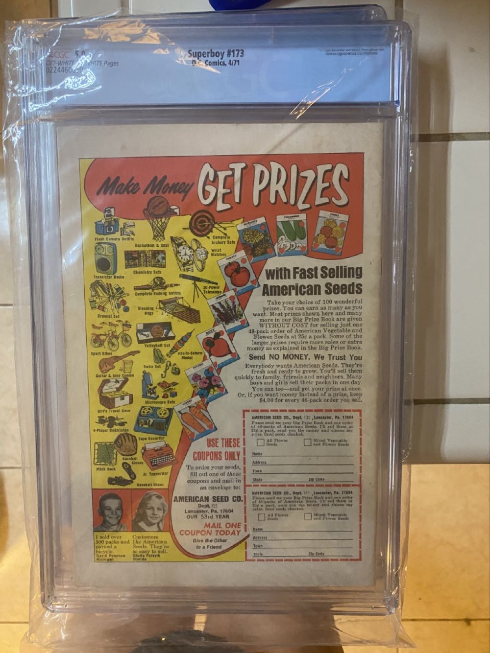 Superboy - DC Comics (173 - Apr 1971) comic book collectible - Main Image 2