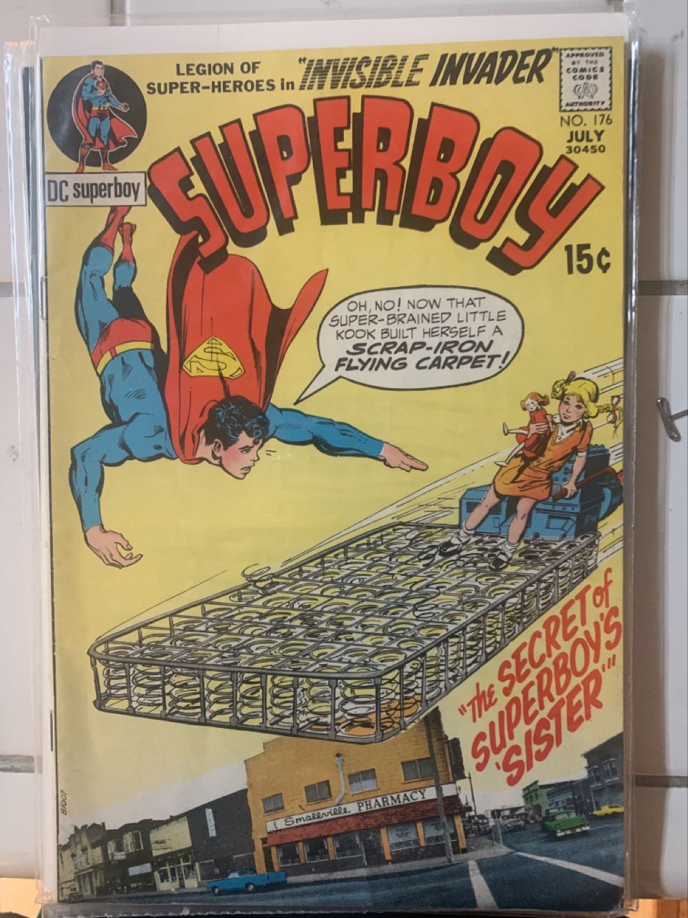 Superboy - DC Comics (176 - Jul 1971) comic book collectible - Main Image 2