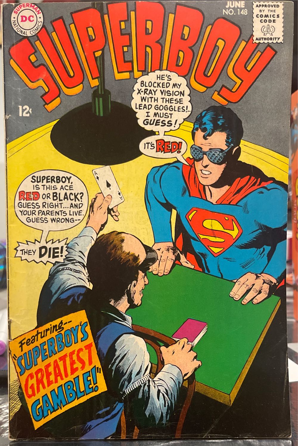 Superboy #148 - DC Comics (148 - Jun 1968) comic book collectible - Main Image 2